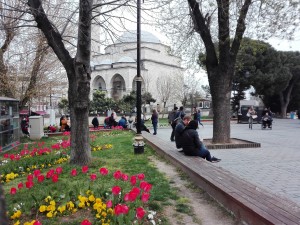 Parco sulla Divanyolu Caddesi